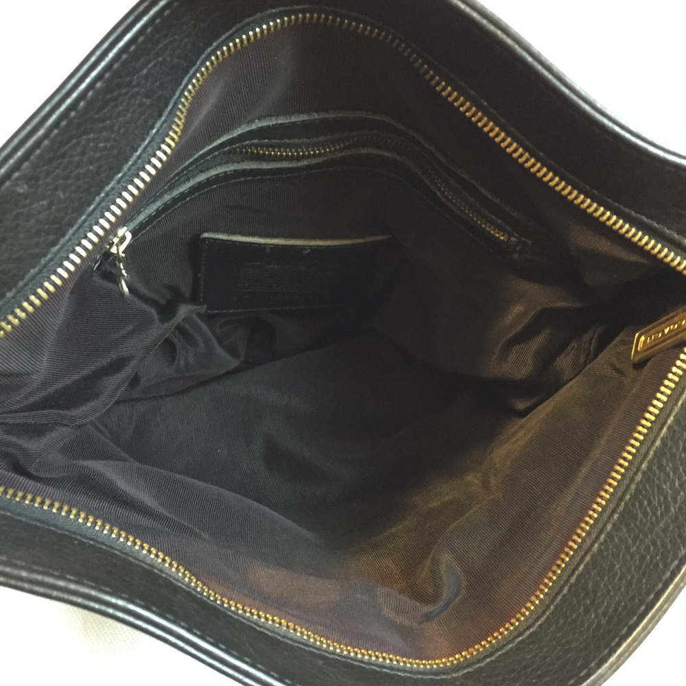 Black Leather Coach Large bucket style in very good condition.. - Picture 5 of 5